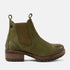 Lia Women's Leather Chelsea Boots Green