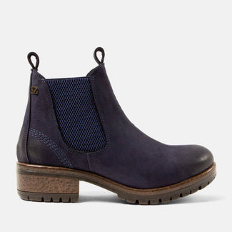 Lia Women's Leather Chelsea Boots Jeans