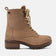 Kia Women's Leather Lace-up Boots Taupe