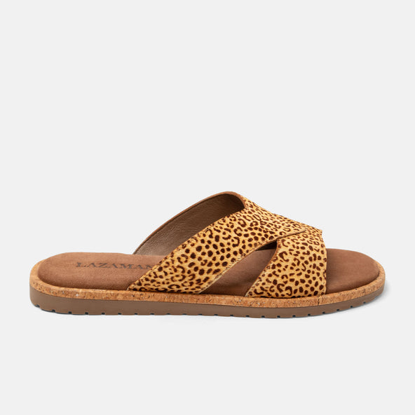 Jana Women's Slippers Leopard