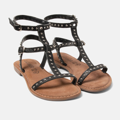 Olinda Women's Sandals Leather Black