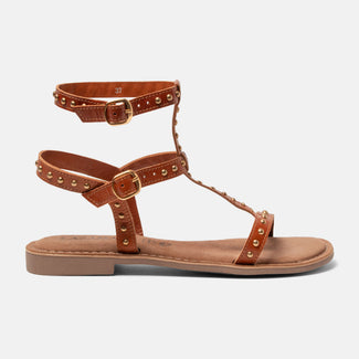 Olinda Women's Sandals Leather Tan