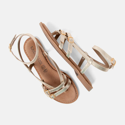 Salma Women's Sandals Leather Gold