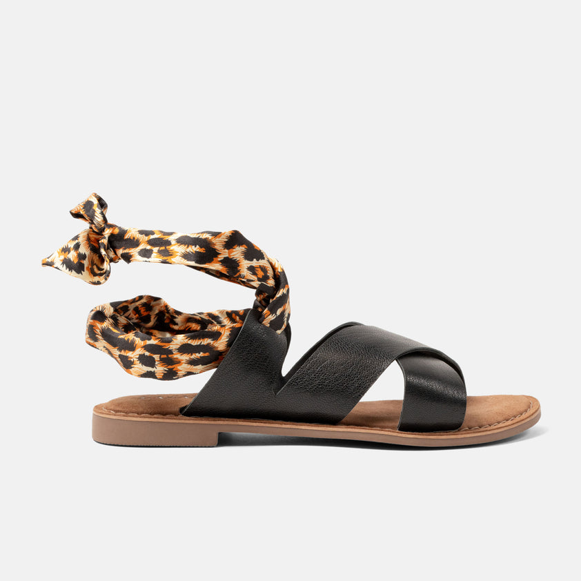 Ula Women's Slippers Leather Black