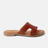 Flor Women's Slippers Leather Tan