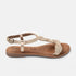 Aida Women's Sandals Leather Gold