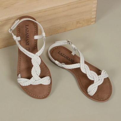 Aida Women's Sandals Leather White