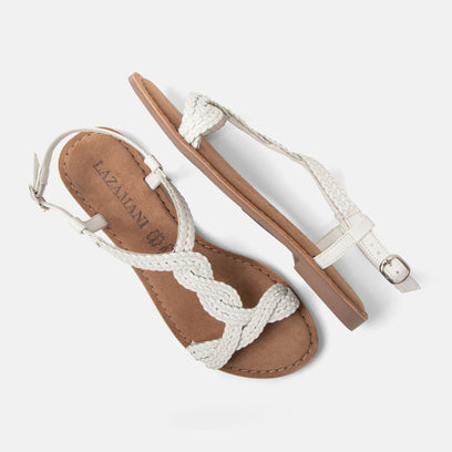 Aida Women's Sandals Leather White