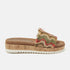 Violet Women's Raffia Slippers Taupe