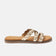 Edsi Women's Leather Slippers Gold
