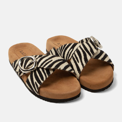 Kaja Women's Slippers Zebra