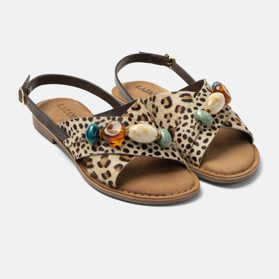 Marika Women's Sandals Leopard
