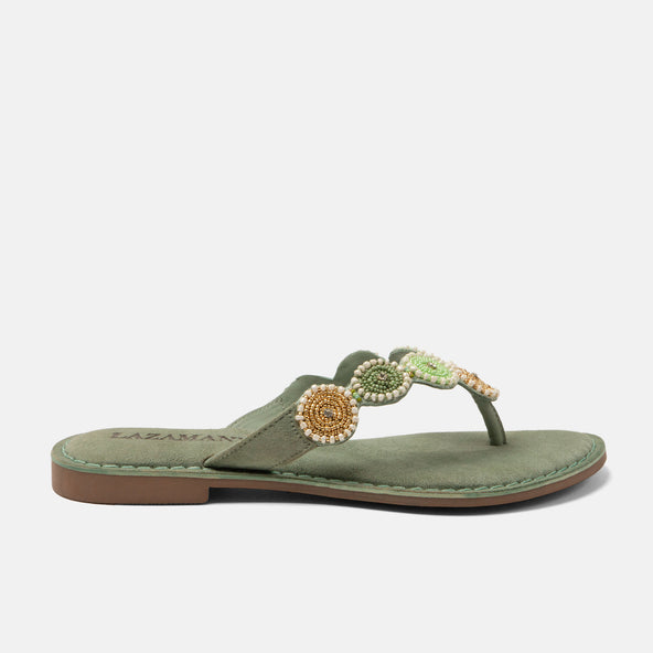 Loua Women's Suede Slippers Mint