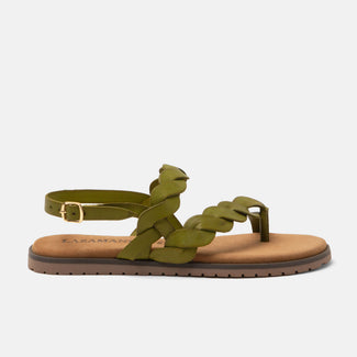 Jona Women's Sandals Leather Green