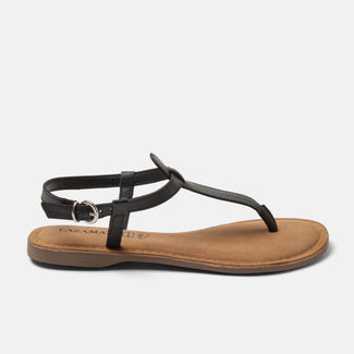 Imme Women's Leather Sandals Black