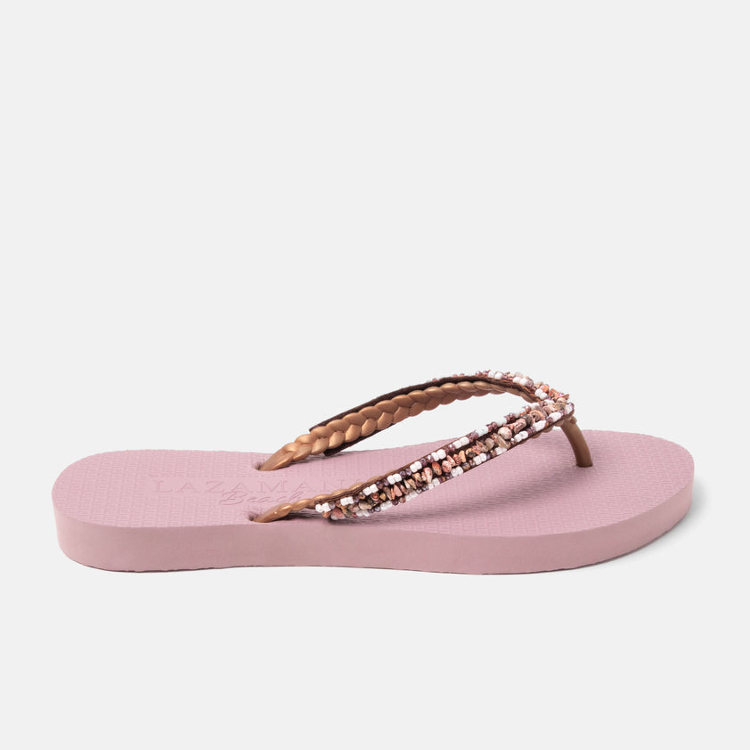 Palma Beach Women's Flip Flops Lilac