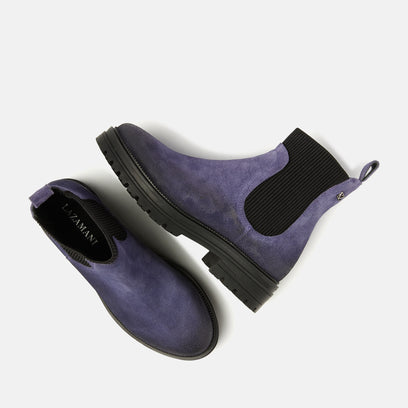 Purple chelsea boots womens deals