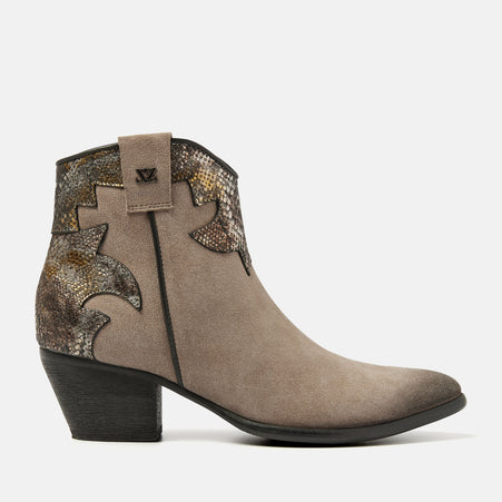 Arletta Women's Suede Ankle Boots Fango