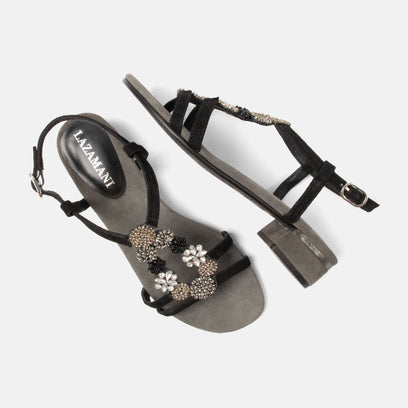 Estralla Women's Sandals Suede Black