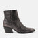 Phoebe Women's Leather Ankle Boots Silver/Black