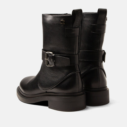 Erin Women's Leather Boots Black