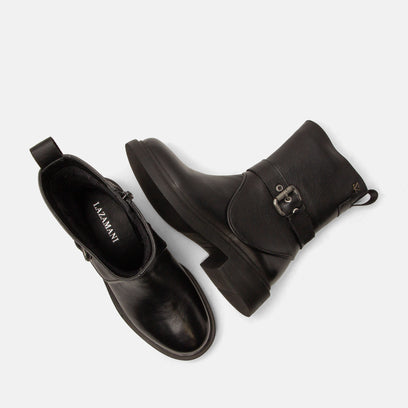 Erin Women's Leather Boots Black