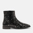 Dana Women's Leather Ankle Boots Black