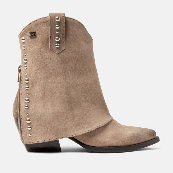 Yara Women's Suede Sleeve Boots Fango