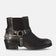 Emmi Women's Leather Ankle Boots Pewter