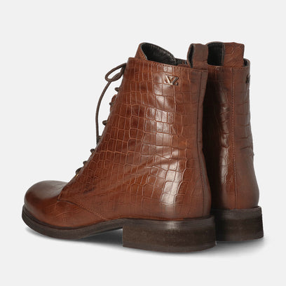 Nella Women's Lace-up Boots Brown