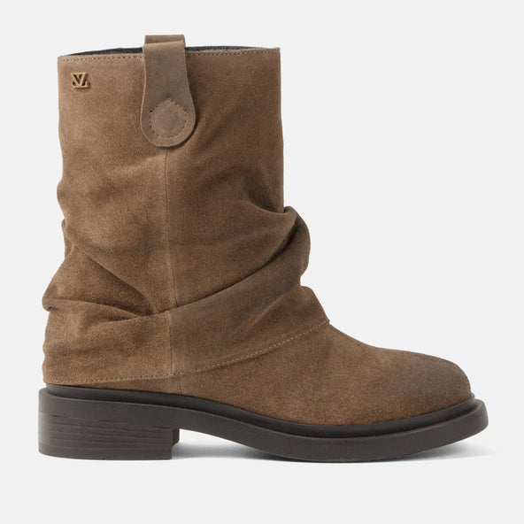 Tari Women's Suede Boots Taupe