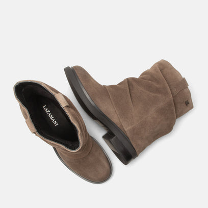 Tari Women's Suede Boots Taupe