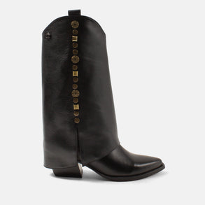Kiki Women's Leather Boots Black