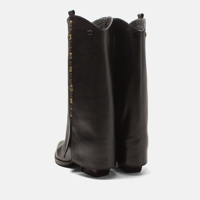 Kiki Women's Leather Boots Black