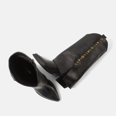 Kiki Women's Leather Boots Black