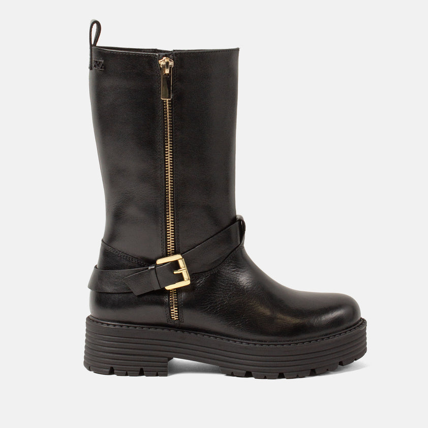 Lotte Women's Leather Boots Black