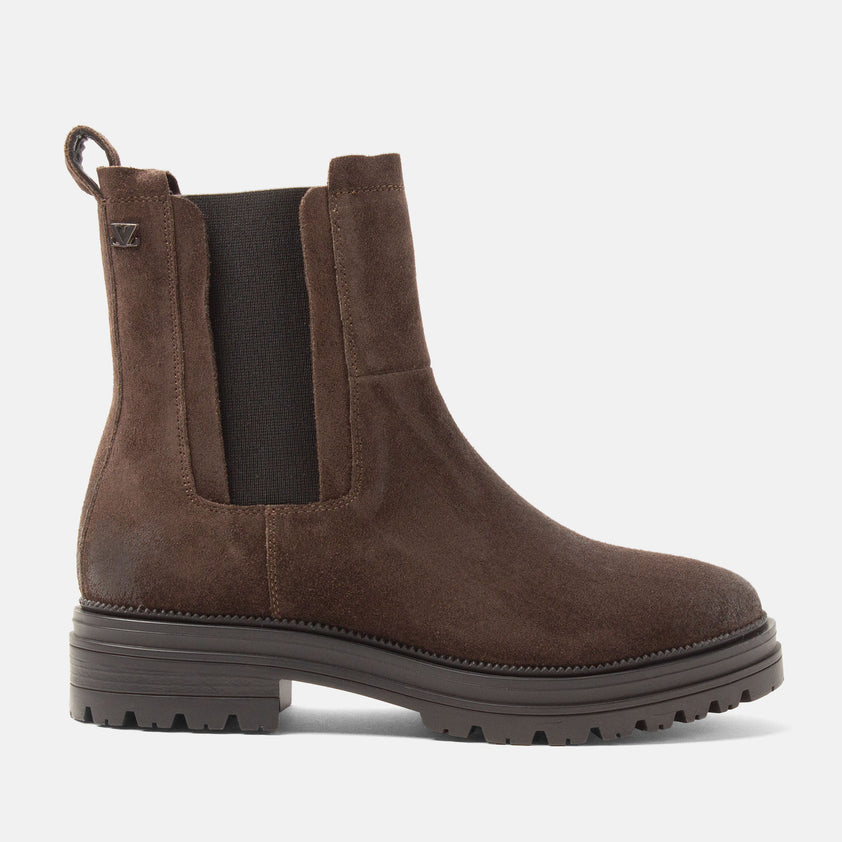 Nola Women's Suede Boots Brown