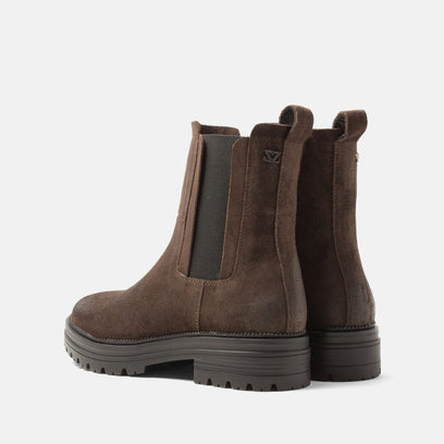 Nola Women's Suede Boots Brown