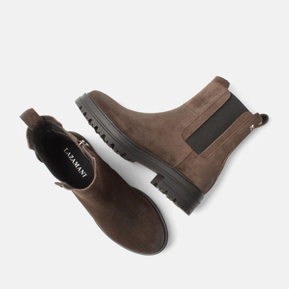 Nola Women's Suede Boots Brown