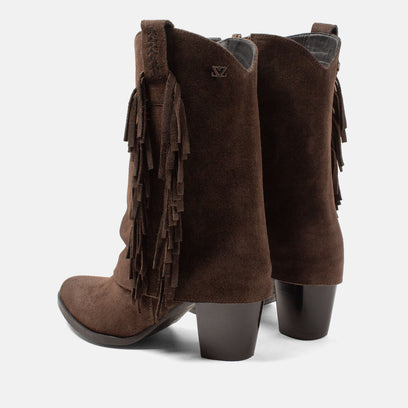 Emi Women's Suede Boots Brown