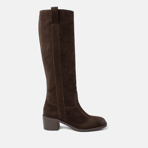 Elin Women's Suede Boots Brown
