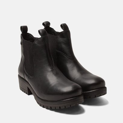 Lia Women's Leather Chelsea Boots Black