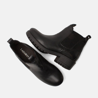 Lia Women's Leather Chelsea Boots Black