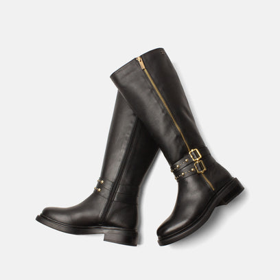 Emma Women's Boots Leather Black